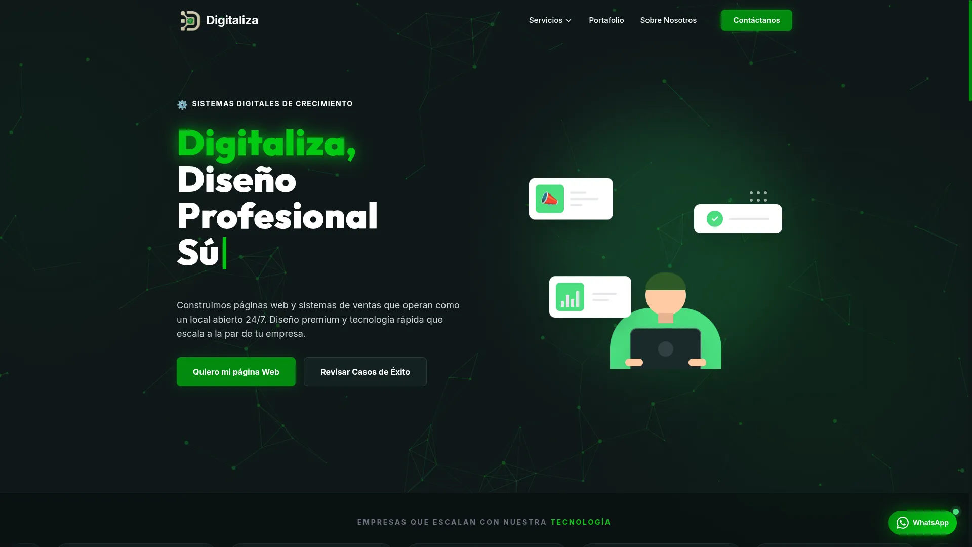 Digitaliza — Sitio Web